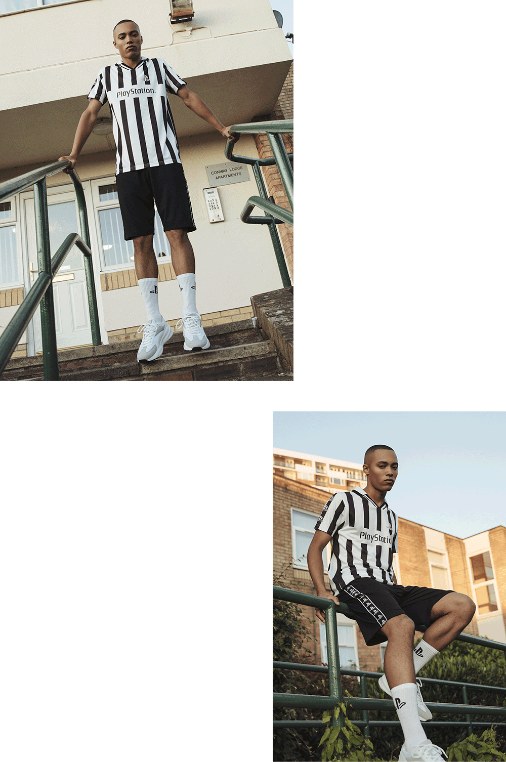 camiseta rayas negras y blancas niño primark